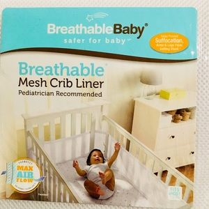 Breathable Mesh Crib Liner